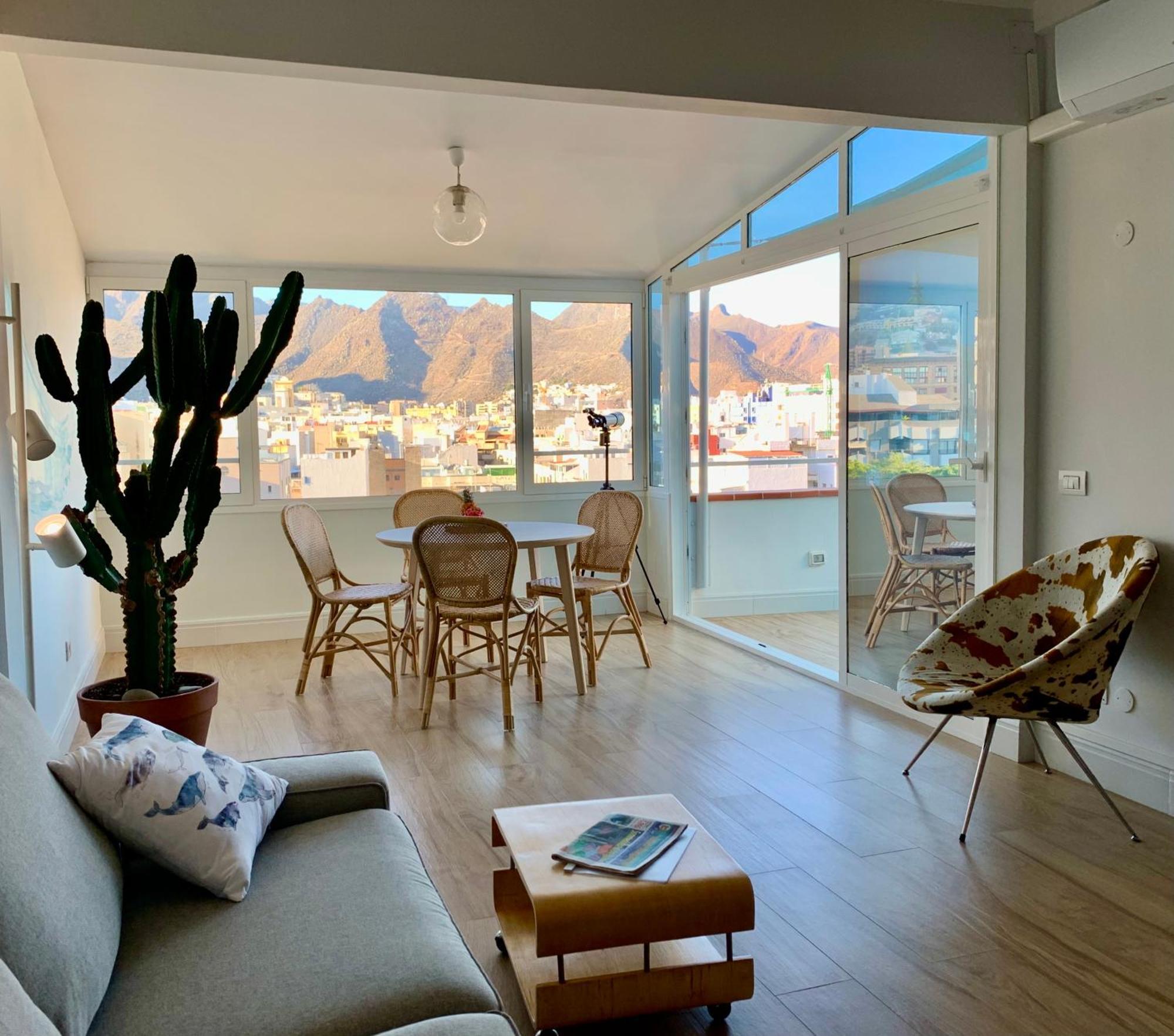 Appartement Atico Con Terraza, Vistas Panoramicas Y Parking à Santa-Cruz de Ténérife Extérieur photo