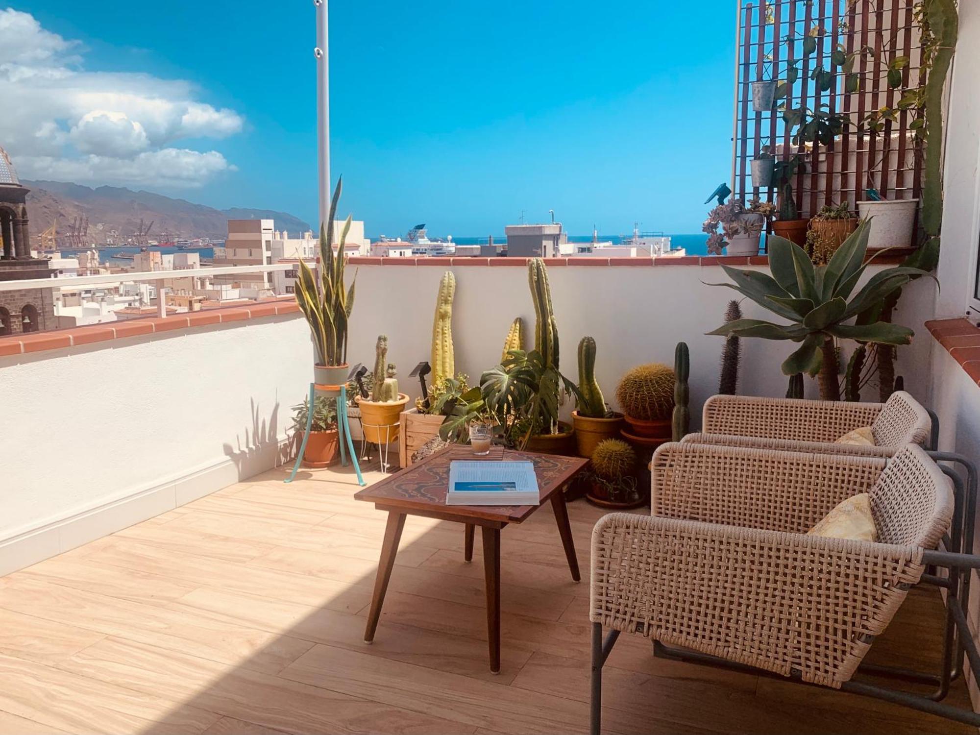 Appartement Atico Con Terraza, Vistas Panoramicas Y Parking à Santa-Cruz de Ténérife Extérieur photo